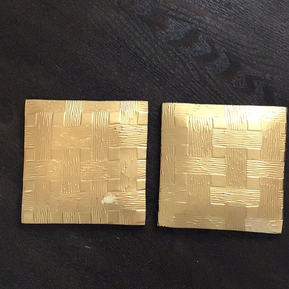 2 EUC Gold Bowring Decorative Side Plates - Picture 2 of 3